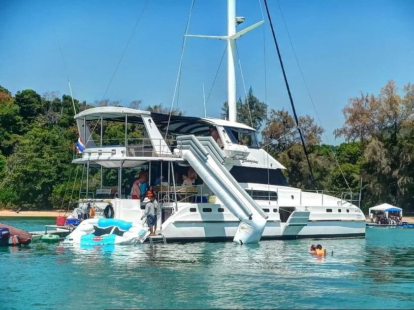 Private Yacht & Catamaran Charter — Phuket Island Hopping | 7 Boats Available in Phuket - Discover the best tours in Phuket with licensed local guides. Phi Phi Islands, Phang Nga Bay cruises, Big Buddha visits & Old Town tours.