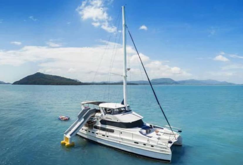 Gani Luxury Catamaran — 70ft Blue Lagoon (Up to 60 Guests)