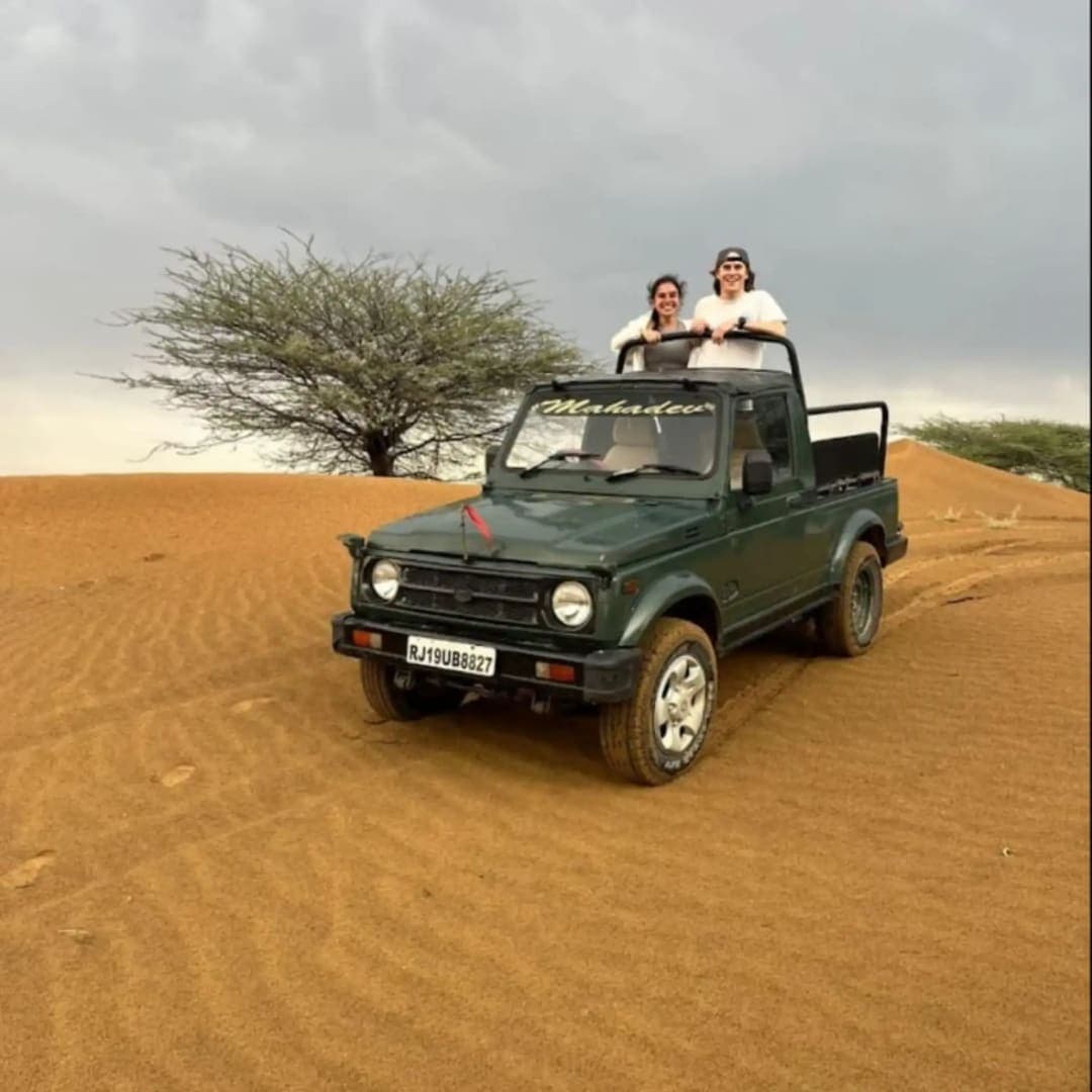 From Jodhpur : Enjoy Desert & Camel, Jeep Safari Tour