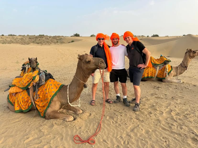 From Jaisalmer: Jeep Safari, Camel Ride, Dinner and Folk Dance 3