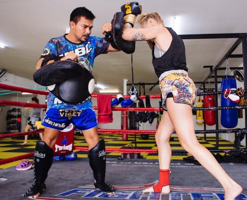 Muay Thai Training Class in Phuket for Beginners 2
