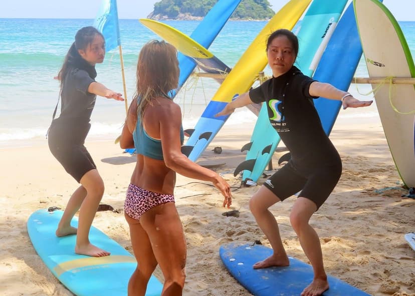 Private Surf Lesson at Kata Beach Phuket 2