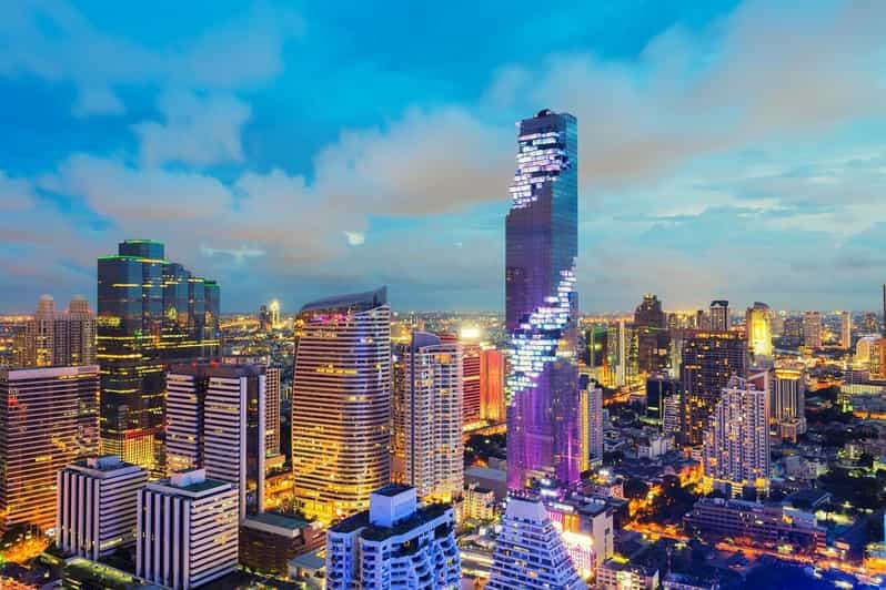 Bangkok: Mahanakhon SkyWalk Entry Ticket with Options — guided tour in Bangkok