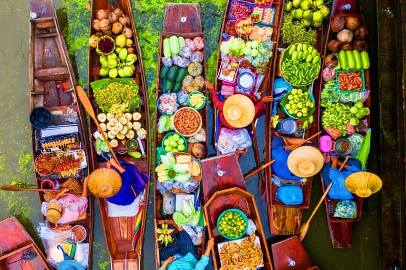 Bangkok: Floating Market and Train Market Experience — guided tour in Bangkok