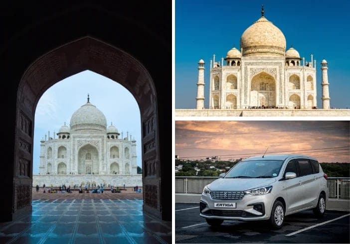 From Delhi: Taj Mahal - Agra Same Day Return Tour by Car