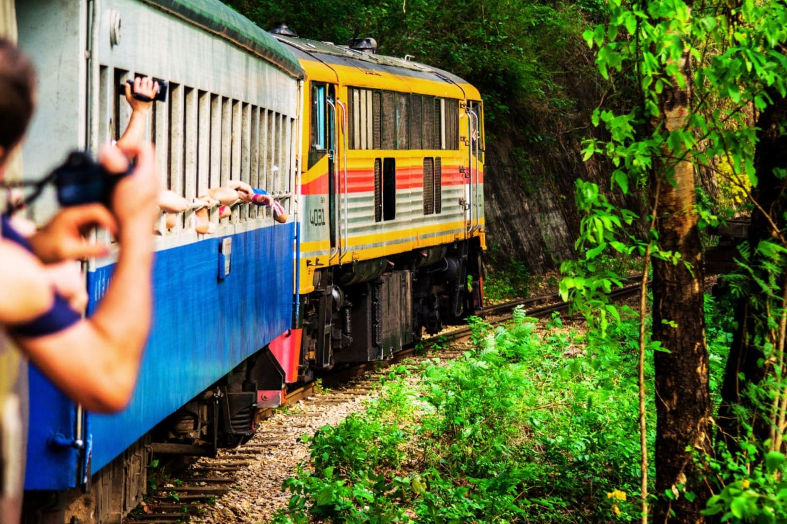 From Bangkok: Death Railway & Hellfire Pass Tour with Lunch and Transfer