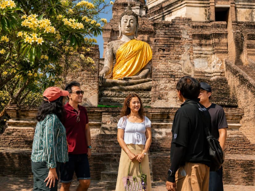 From Bangkok: Ayutthaya, Bang Pa-In Palace & River Cruise — guided tour in Bangkok