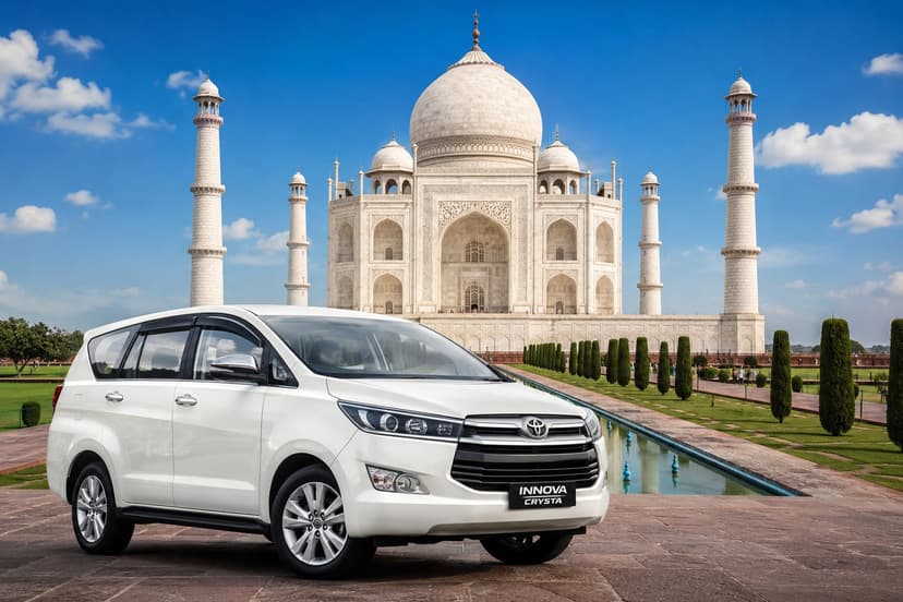 From Delhi: Taj Mahal, Agra Same Day Return Tour By Car. — guided tour in Agra