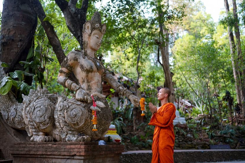 Chiang Mai: Doi Suthep & Wat Pha Lat by Local Red Truck 3