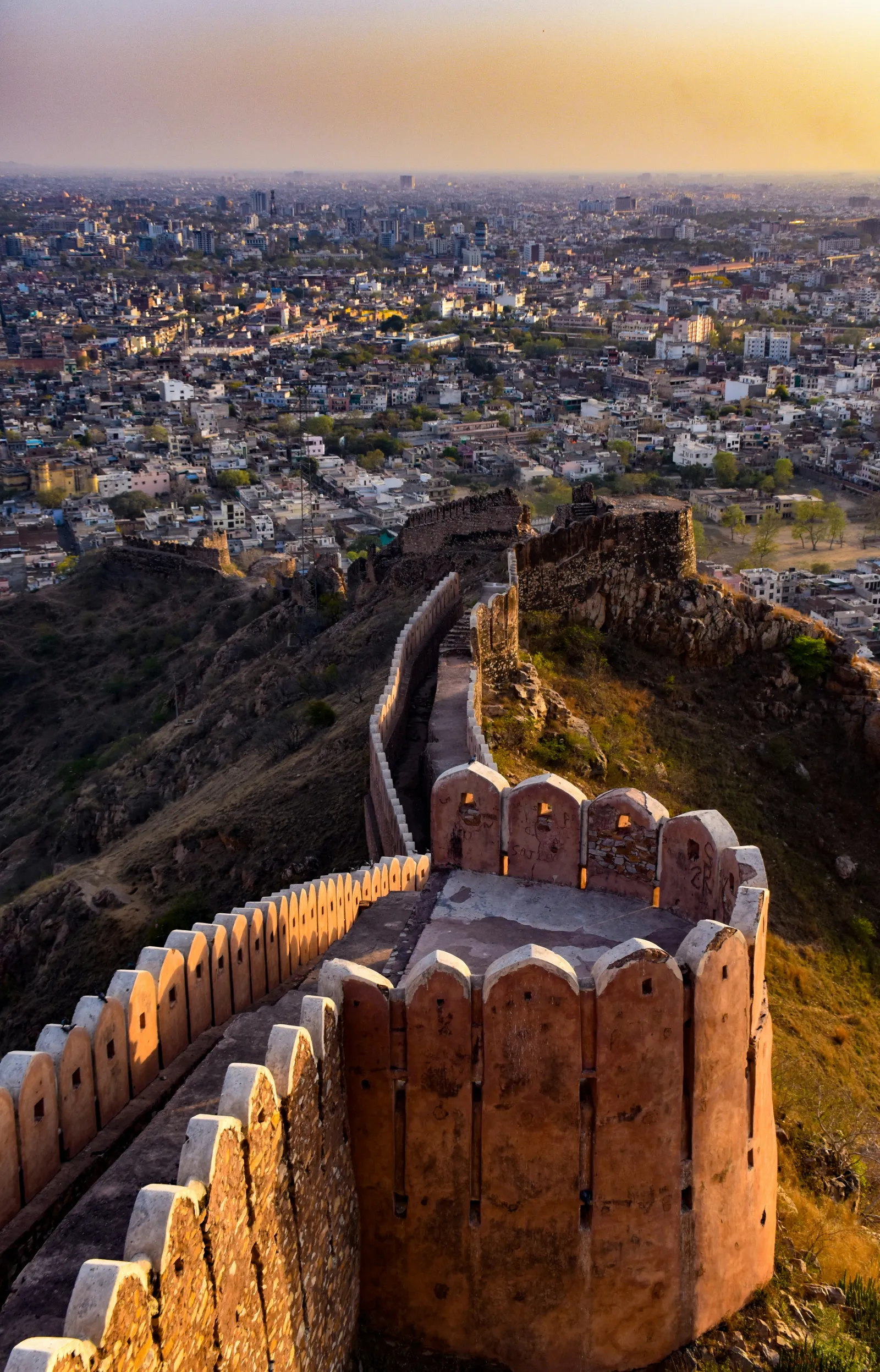 4:30 PM — Nahargarh Fort Sunset